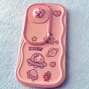 Pink Hello Kitty iPhone 14Pro case